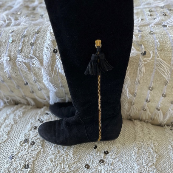 Stuart Weitzman black suede boots - Picture 4 of 8